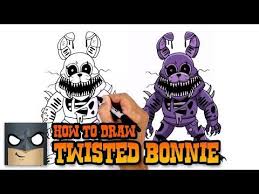 Scott cawthon this mod is twisted bonnie gif twisted bonnie made by.(in this case, twisted bonnie mod.tpf). How To Draw Twisted Bonnie Fnaf The Twisted Ones Youtube Cartooning 4 Kids Fnaf The Twisted Ones The Twisted Ones