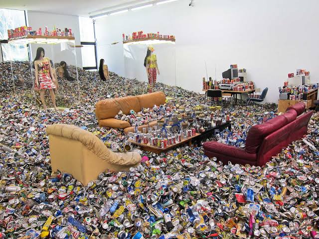 Work by Thomas Hirschhorn