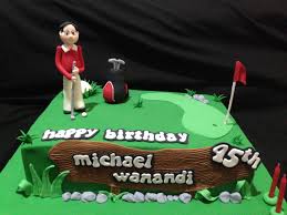 Cara masak ayam bakar padang : Golf Theme Cake Mamayo