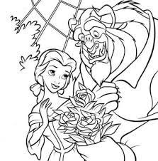 Click the monster giving belle flowers coloring pages to view printable version or color it online (compatible with ipad and android tablets). 30 Free Belle Coloring Pages Printable
