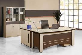 Luxury Brown Finish Home Office Laptop Desk Office Furniture Design Office Table Design Office Desk Designs