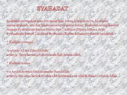2 kalimat syahadat mp3 download gratis mudah dan cepat di metrolagu, stafaband. Kedahsyatan Dua Kalimah Syahadat Ppt Download