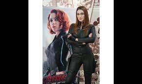 It seems the mix between a story of origin and a. Luna Maya Is Black Widow From Marvel S Avengers In A Promotional Stunt Coconuts Jakarta