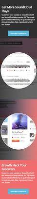 Soundcloud Marketing Growth Hack Your Soundcloud Followers Plays Soundcloud Play Growth Hacking