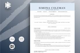 Cover letters are an essent. Word Resume Template Cover Letter Grafico Por Template Ship Creative Fabrica