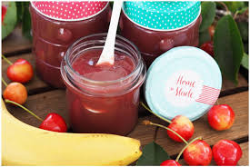 Kiba Marmelade Kirsch Banane Einfach Aber Lecker Wiewowasistgut Com Rezept Lecker Marmelade Kirschen