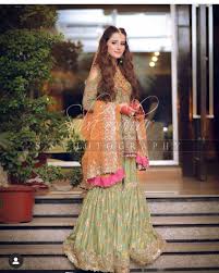 The Gorgeous Mehndi Bride Saniyashamshadhussain Saniyashamshad Ssphotography Mayounbri Bridal Dresses Pakistan Pakistani Mehndi Dress Bridal Mehndi Dresses