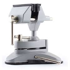 Universal Vacuum Suction Bench Vice Aluminum Alloy 360 Rotate Mini Table Vice Bench Clamp Jaw Insert 3d Ball Joint Posi Bench Clamp Vacuum Suction Mini Table