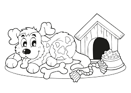 Magic drawing app, kleurplaat hond en kat. Kleurplaat Hond 80 Gratis Simpele En Moeilijke Honden Kleurplaten