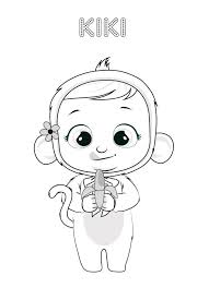 Colorions Cry Babies Magic Tears Coloriage Bisounours Poupees Lol
