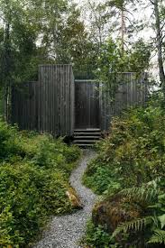Green Entrance Architecture Exterior Rustic Gardens Architecture