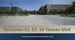 Beasiswa Taiwan Moe 2020 2021 S1 S2 S3 Universitas Inggris Taiwan
