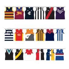 Almost files can be used for commercial. Afl All Team Party Paper Bunting Great For Themed Party