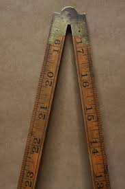 Antique Lufkin Folding Ruler Vintage Tool Carpenter Measuring Etsy Vintage Tools Lufkin Vintage Office