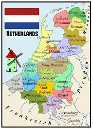 Neatherlands Map Souvenir Novelty Fridge Magnet Sights Gifts Flags Ebay Collectibles Oude Kaarten Cartografie Kaarten