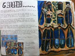Gaudi Research Art Journal Artist Research Page Visual Art