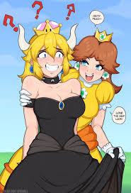 Afrobull Poll Winner: Bowsette (Super Mario Brothers) porn comic
