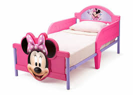 This bed is perfectly sized and comes with guardrails to protect your toddler. Minnie Mouse Plastic 3d Toddler Bed Cb Furniture
