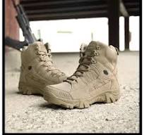 Homens Impermeáveis Botas Táticas, Sapatos de Exército ...
