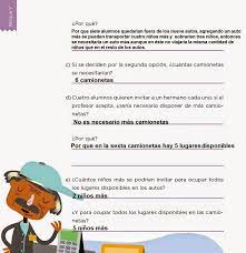 Desafios matematicos 4 grado pagina 189. Nos Vamos De Excursion Desafios Matematicos 4to Bloque 5 Apoyo Primaria