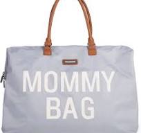 Childhome The Original Mommy Bag – Large Baby Diaper Bag, Mommy Hospital  Tote and Travel Tote, Pregnancy Must Haves (Mommy Grey)