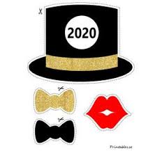 Photo Booth Props New Years Eve 2020 Free Printable For New Years Eve Photo Booth Props Free Printables Fun Photo Props Photo Booth Props