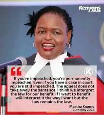 Former DP Rigathi Gachagua Impeachment Aftermath