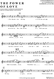 Check spelling or type a new query. The Power Of Love Alt Sax Pdf Noten Von Jennifer Rush In F Dur 7110617