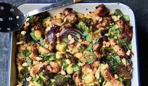 Nadiya Hussain Tandoori Style Chicken Recipe Time To Eat Recipe Peanut Chicken Recipes Nadiya Hussain Recipes