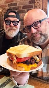 The Original American Hamburger 🇺🇸 Louis Lunch has been serving  hamburgers to the public since the year 1900 and are credited with  inventing them or at the very the least serving the