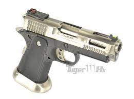 We Hi Capa 3 8 Brontosaurus Series Gbb Pistol Silver Silde Airsoft Tiger111hk Area