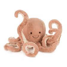 Jellycat Odell Octopus Xl Blush Octopus Stuffed Animal Jellycat Stuffed Animals Jellycat