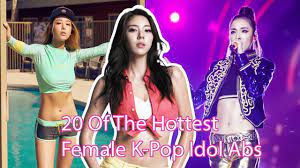 Top 20 Of The Hottest Female K Pop Idol Abs 2018 Pop Idol Kpop Hyuna Body