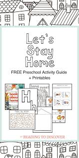 Let S Stay Home In 2020 Free Preschool Activities Preschool Activities Preschool Activity