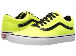 Black And Lime Green Shoes Vans Old Skooltm Brite Neon Yellow Black Skate Shoes Modesens Neon Yellow Shoes Black Lace Up Shoes Black Lace Shoes