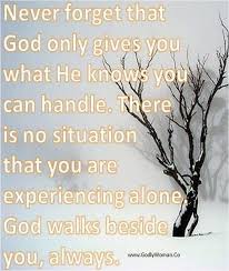 God Gives Us Strength To Face Our Problems Not To Flee From Them Inspirational Words Cool Words Words