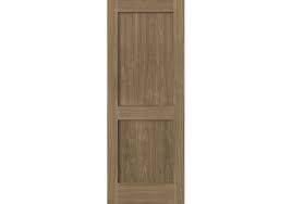 The camden 2 panel shaker barn door is a subtle way to add a unique detail to your home design. York 96 Walnut 2 Panel Shaker Interior Door 1 3 4