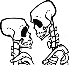Maybe you would like to learn more about one of these? How To Draw Love Skulls Love Skeletons Step By Step Drawing Guide By Dawn Dragoart Com