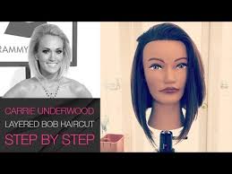The official twitter account for carrie underwood. How To Cut Carrie Underwood Long Layered Bob Haircut Grammy Awards 2016 Youtube