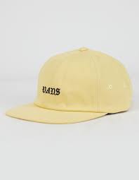 Vans Trobe Jockey Mens Hat Yello Vn0a4mosw2v Hats For Men Jockey Hat Vans