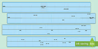 A timeline displays a chronological order of important dates, and scheduled events. Blank History Timeline Template Large Display