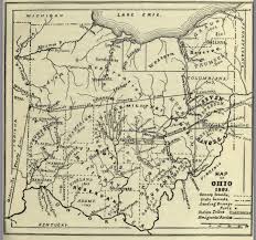 Ohio 1805 Ohio Map Ancient Maps Trail Of Tears