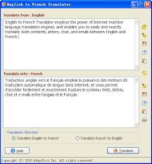 Spoken by more than 100 million people, urdu is the official language of pakistan. Download Free English French Translator 2 30
