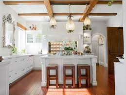 a traditional english farmhouse kitchen