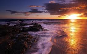 Maybe you would like to learn more about one of these? Sea Sunset Waves Wallpaper Nature And Landscape Wallpaper Better