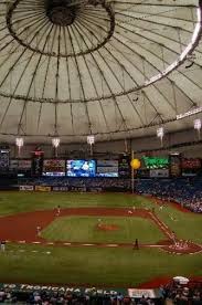 Tropicana Field Florida Yes That Is An Indoor Baseball Field Tampa Bay Rays Rays Baseball Tropicana