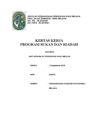 Kertas kerja hari sukan negara 2020 norma baharu hari sukan negara telah di … kertas kerja sambutan kemerdekaan 2020 malaysia prihatin. Kertas Kerja Program Sukan Contoh Kertas Kerja Sukaneka Cara Ku Mu Kertas Kerja Minggu Anti Denggi Jram Mbii