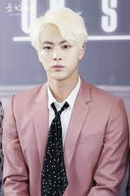Jin Looks Good With Blonde Hair Seokjin Kim Seokjin Worldwide Handsome