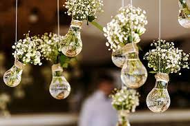 By lighting up candlelight and placing them in glass vases or candelabras, you will be able to transform your reception venue into something magical and extravagant. Wedding Decorations On A Budget 10 Super Hacks