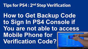 On a web browser, head to security under account management. How To Get Backup Code To Sign In Ps4 Console If You Are Not Able To Access Mobile Phone Youtube